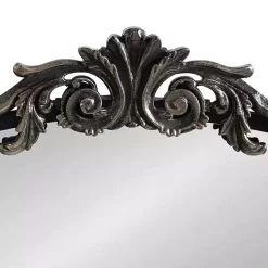 Kirklands Home Decorative Mirrors|Arendahl Arched Mirror, 24x36 in. Black