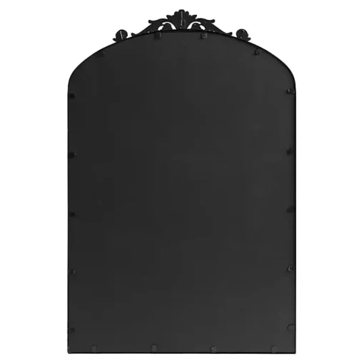 Kirklands Home Decorative Mirrors|Arendahl Arched Mirror, 24x36 in. Black