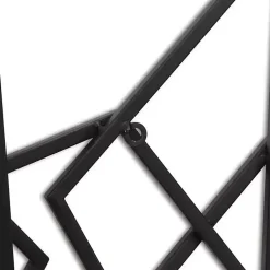 Kirklands Home Wall Plaques|Astraga Pentagon Plaque Black