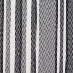 Kirklands Home Outdoor Rugs|Black Barcode Stripe Outdoor Area Rug, 4x6
