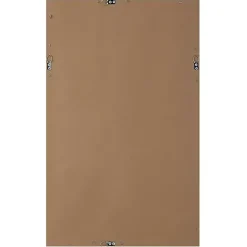 Kirklands Home Decorative Mirrors|Beaded Double Frame Beveled Wall Mirror Black