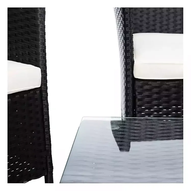 Kirklands Home Outdoor Sets|Black Box Wicker 4-pc. Outdoor Living Set