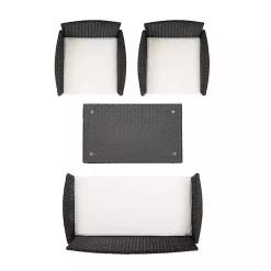Kirklands Home Outdoor Sets|Black Box Wicker 4-pc. Outdoor Living Set