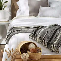 Hot Braided Fringe Throw Blankets & Throws