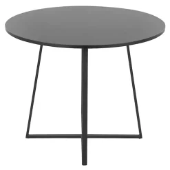 Kirklands Home Dining Tables|Canary Cosmo Round Dining Table Black
