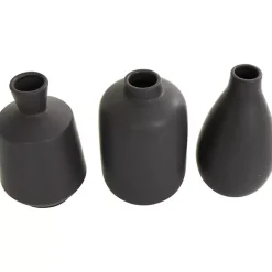 Discount Ceramic Contemporary Vases, Set of 3 Vases