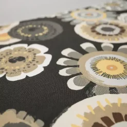 Kirklands Home Outdoor Cushions & Pillows|Black Crosby Outdoor Chair Cushion