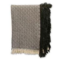 Outlet Dotted Woven Throw Blankets & Throws