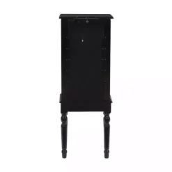 Kirklands Home Dressers & Chests|5-Drawer Ollie Petite Jewelry Armoire Black
