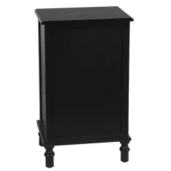 Kirklands Home Accent & End Tables|3-Drawer Winnie Accent Table Black
