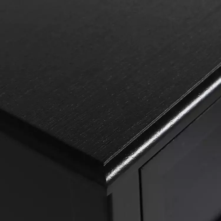 Kirklands Home Accent & End Tables|3-Drawer Winnie Accent Table Black