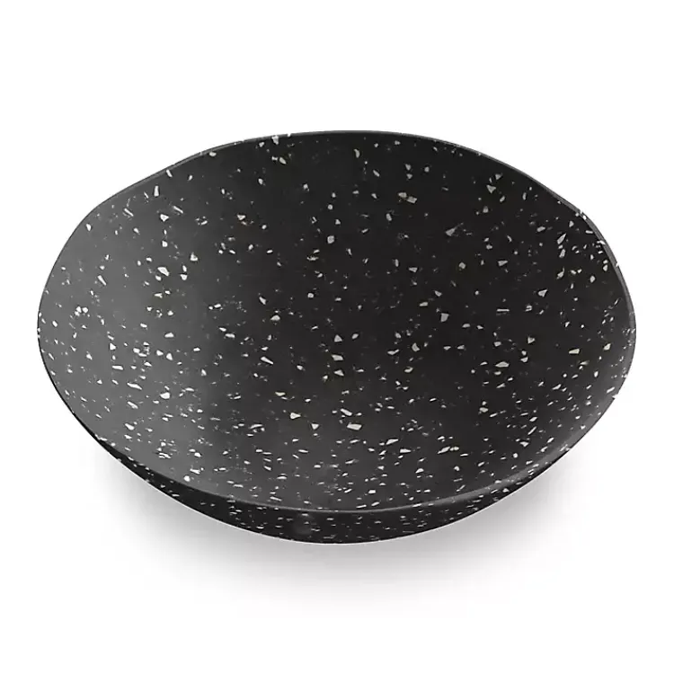 Kirklands Home Outdoor Dining|Faye Melamine Cereal Bowls, Set of 6 Black