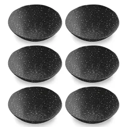 Kirklands Home Outdoor Dining|Faye Melamine Cereal Bowls, Set of 6 Black