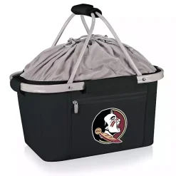 Kirklands Home Serving & Entertaining|Florida State Seminoles Cooler Basket Black