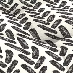 Kirklands Home Outdoor Cushions & Pillows|French Edge Outdoor Wicker Settee Cushion Black