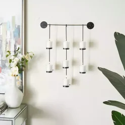 Hanging Glass Votive Wall Plaque Sconces
