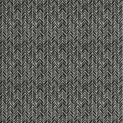 Kirklands Home Outdoor Cushions & Pillows|Herringbone Outdoor Seat Cushions, Set of 2 Black