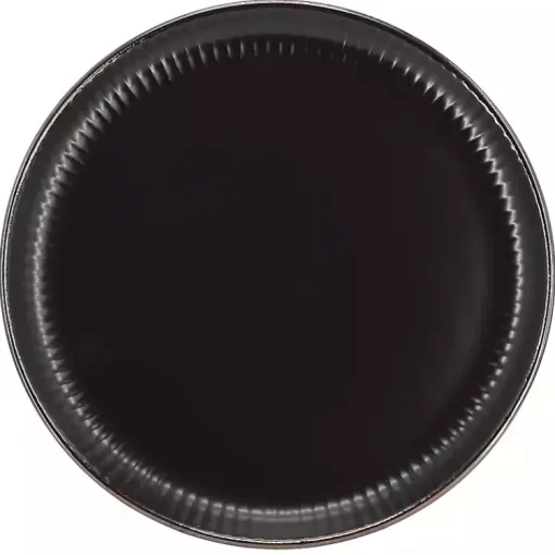 Kirklands Home Dinnerware|Leo Stoneware 16-pc. Dinnerware Set Black