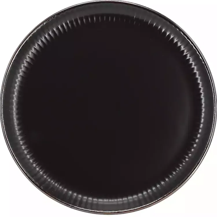 Kirklands Home Dinnerware|Leo Stoneware 16-pc. Dinnerware Set Black