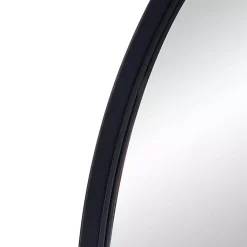 Kirklands Home Decorative Mirrors|Long Arched Wall Mirror Black