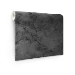 Kirklands Home Wall Murals & Wallpaper|Marble Peel & Stick Wallpaper Black