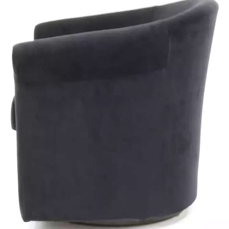 Kirklands Home Accent Chairs|Marley Swivel Accent Chair Black