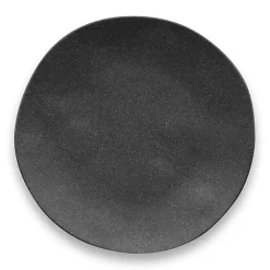 Kirklands Home Outdoor Dining|Melamine Santal Dinner Plates, Set of 6 Black