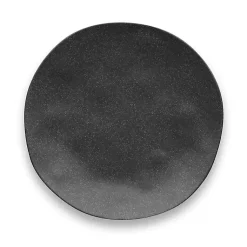 Kirklands Home Outdoor Dining|Melamine Santal Salad Plates, Set of 6 Black