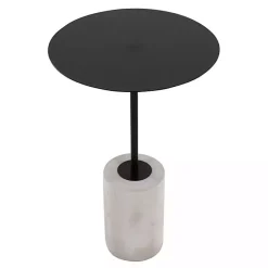 Kirklands Home Accent & End Tables|Metal & Concrete Janis Cocktail Table Black