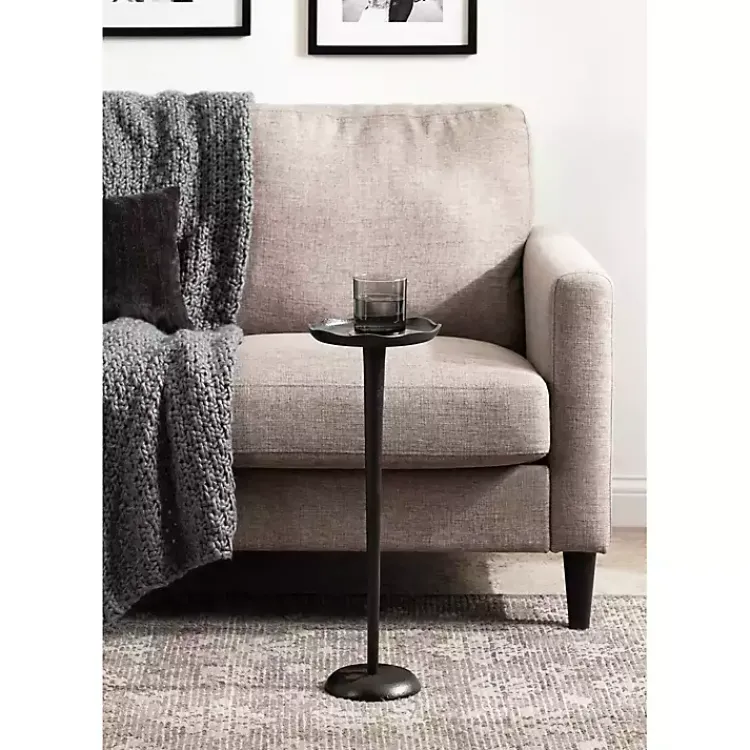 Kirklands Home Accent & End Tables|Metal Alicia Accent Table Black