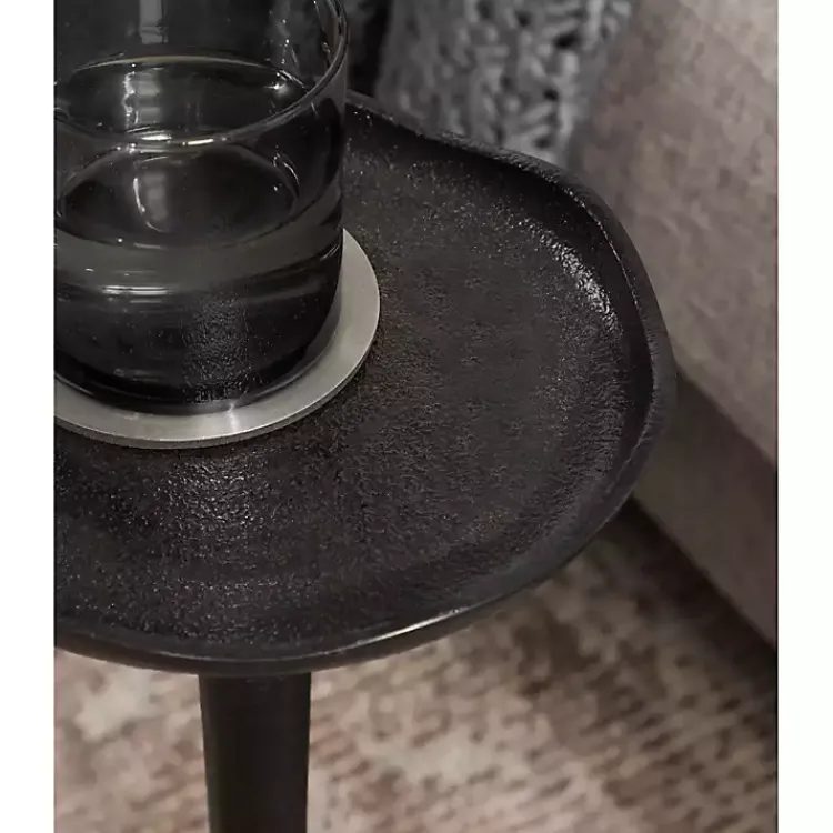 Kirklands Home Accent & End Tables|Metal Alicia Accent Table Black