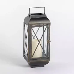 Sale Metal and Glass Thomas Lantern, 14 in. Lanterns