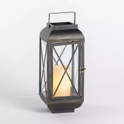 Sale Metal and Glass Thomas Lantern, 14 in. Lanterns