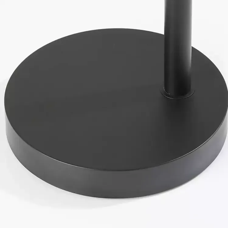 Kirklands Home Floor Lamps|Metal 3-Arm Arched Floor Lamp Black