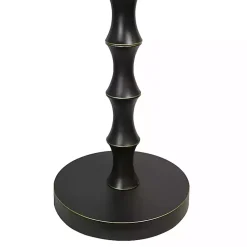 Kirklands Home Accent & End Tables|Metal Bamboo Accent Table Black