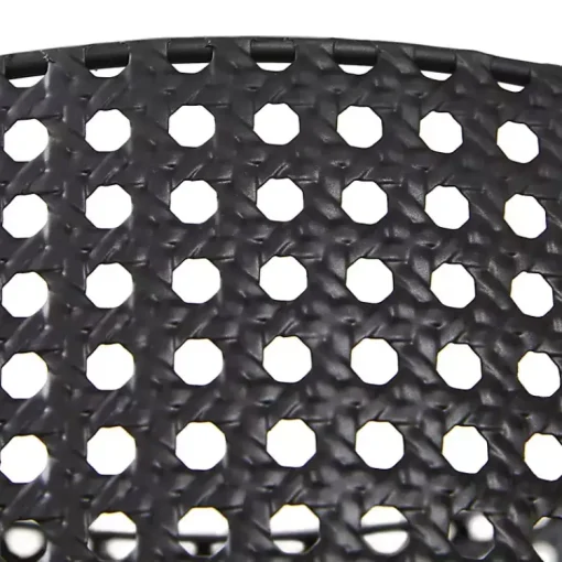 Kirklands Home Planters|Metal Basket Weave Planters, Set of 3 Black