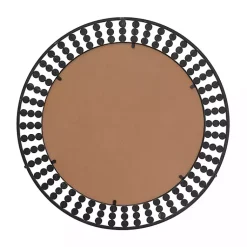 Kirklands Home Decorative Mirrors|Metal Coen Bohemian Wall Mirror Black