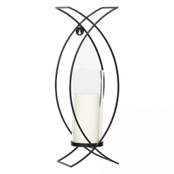 Discount Black Metal Crisscross Sconces, Set of 2 Sconces