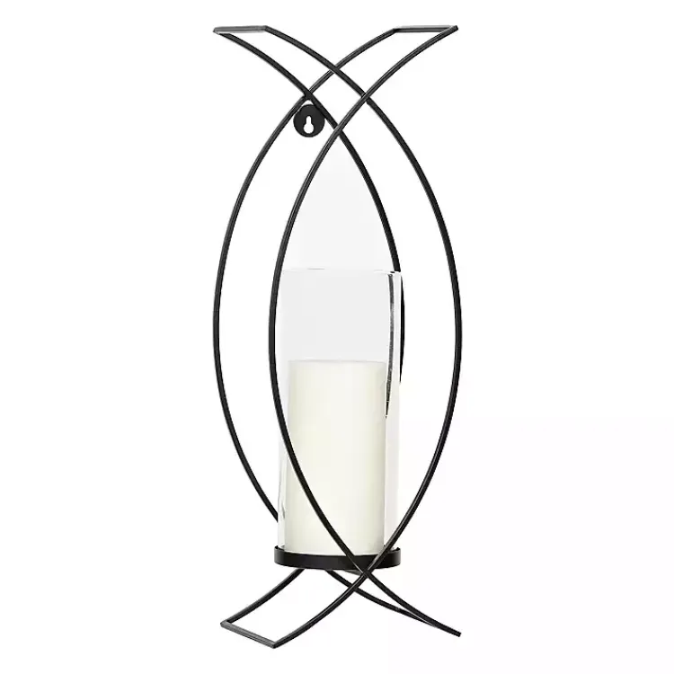 Discount Black Metal Crisscross Sconces, Set of 2 Sconces
