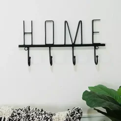 Kirklands Home Hooks|Black Metal Home Wall Hooks