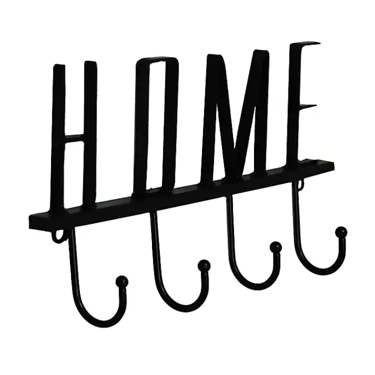 Kirklands Home Hooks|Black Metal Home Wall Hooks