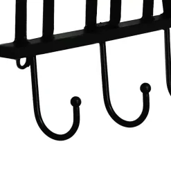 Kirklands Home Hooks|Black Metal Home Wall Hooks