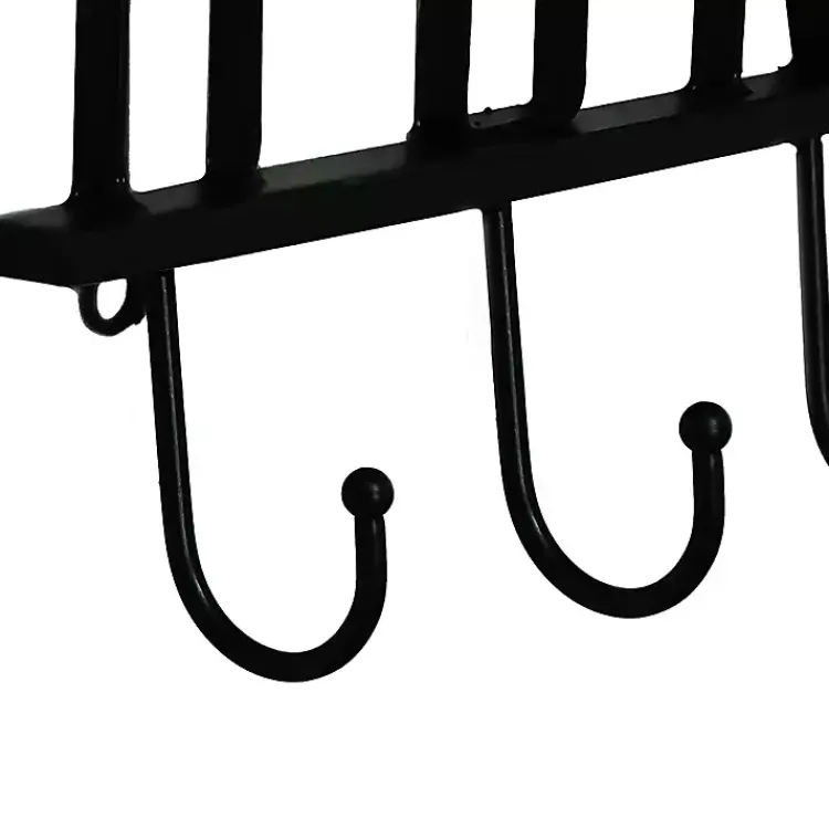 Kirklands Home Hooks|Black Metal Home Wall Hooks