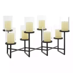 Clearance Metal Multi Level Candelabra Runner Candle Holders
