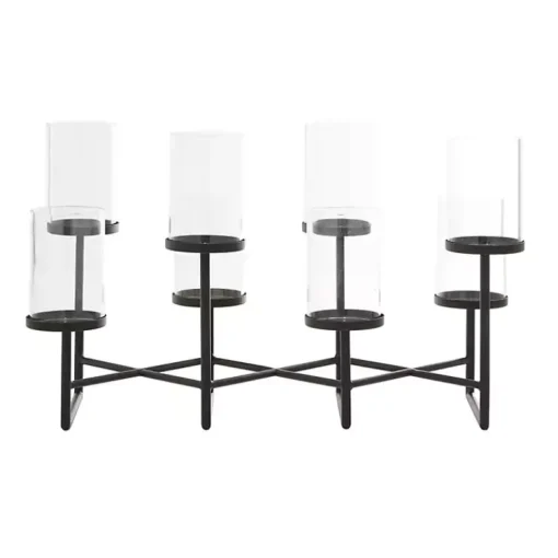 Clearance Metal Multi Level Candelabra Runner Candle Holders