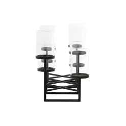 Clearance Metal Multi Level Candelabra Runner Candle Holders
