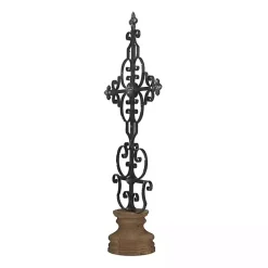 Sale Metal Ornate Cross Tabletop Sculpture Statues & Figurines