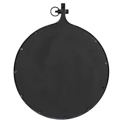 Kirklands Home Decorative Mirrors|Metal Yitro Wall Mirror Black