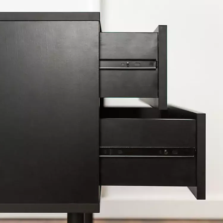 Kirklands Home Accent & End Tables|Mid-Century Modern Accent Table Black