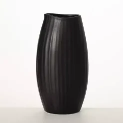 Sale Modern Ribbed Ceramic Vase Vases